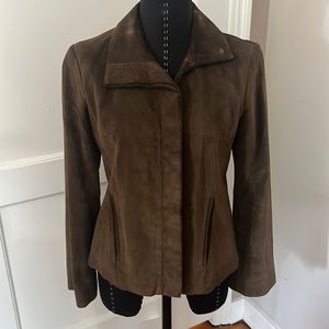 ❌SOLD❌Banana Republic suede jacket 💚
